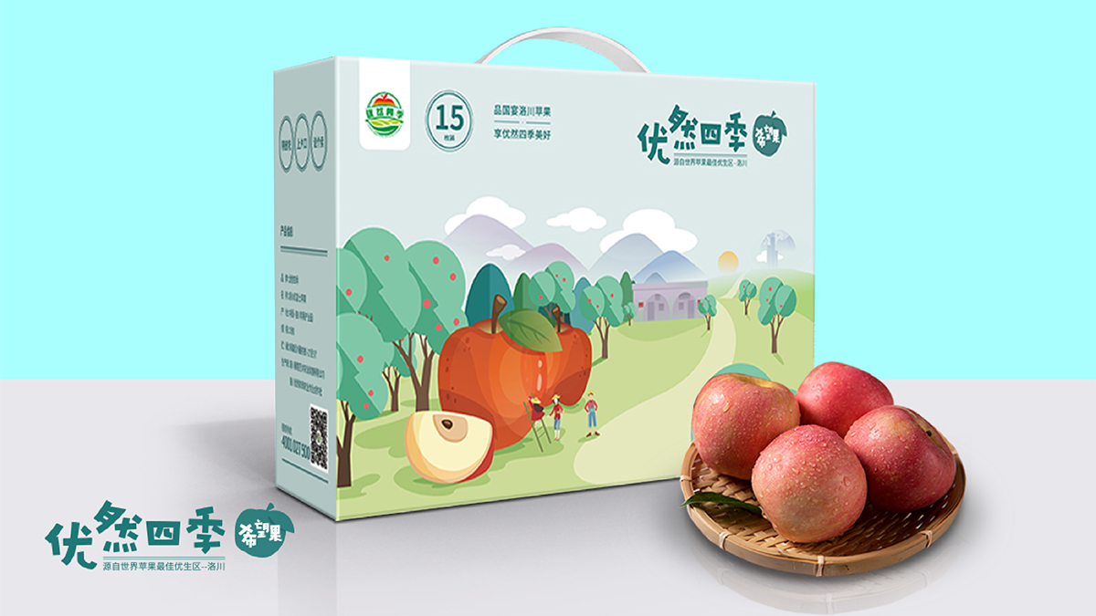 武漢包裝設計，水果包裝設計，農產品包裝設計
